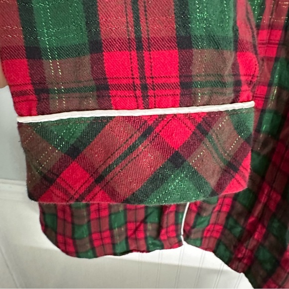 Disney Parks Pajamas Winter Mickey Mouse Plaid - Picture 7 of 8